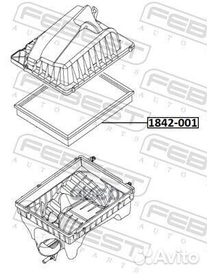 Фильтр воздушный 1842001 Febest