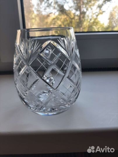 Кружка пивная хрусталь СССР 0,5 л. редкая