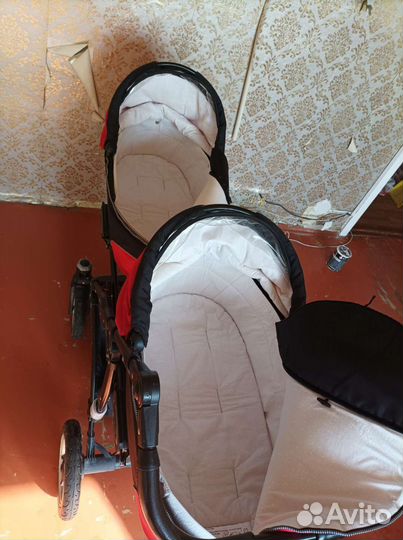 Коляска для двойни 2 в 1