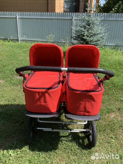 Коляска для двойни bumbleride indie twin