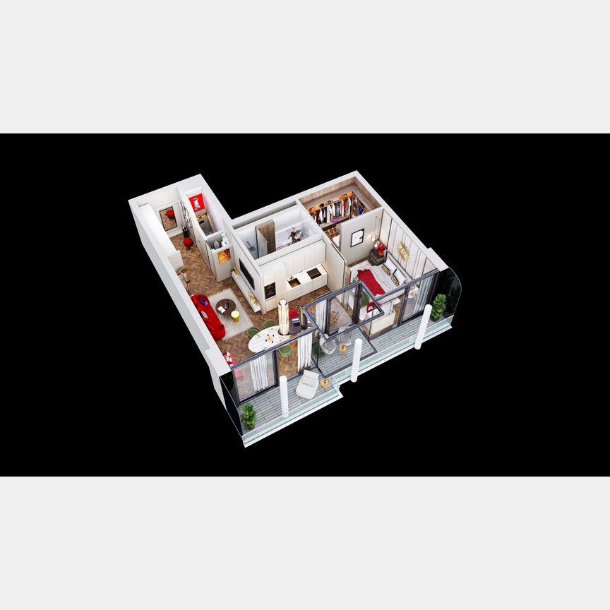 2-к. квартира, 67,6 м², 13/18 эт.