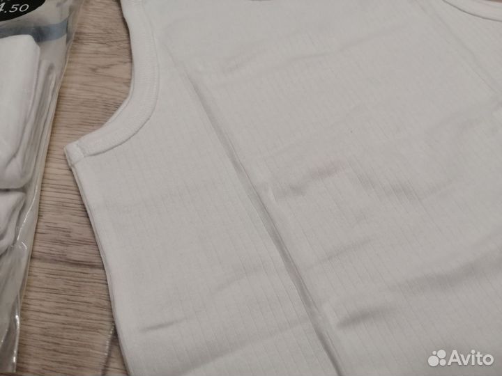 Майка H&M детская George в рубчик единорог