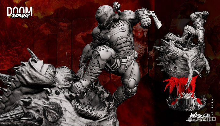 Doom фигурка