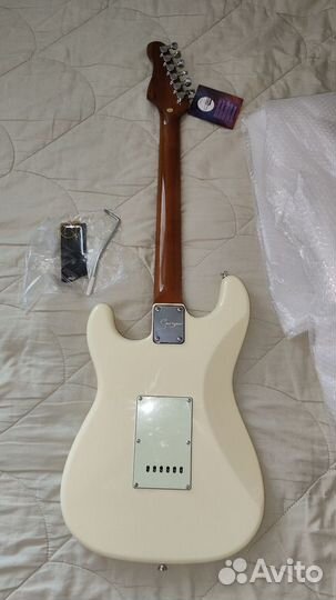 Гитара Smiger stratocaster l-g2-pro vintage white