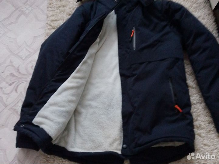 Куртка зимняя на меху мужская р 46