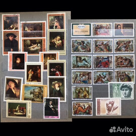 Марки микеланджело эрмитаж и др