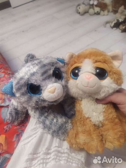 Кошки реалистичные мягкие игрушки