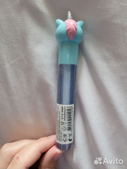 Блеск для губ в виде единорога