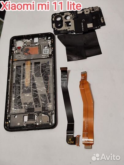 Запчасти xiaomi mi 11 lite/ xiaomi Redmi note 10s