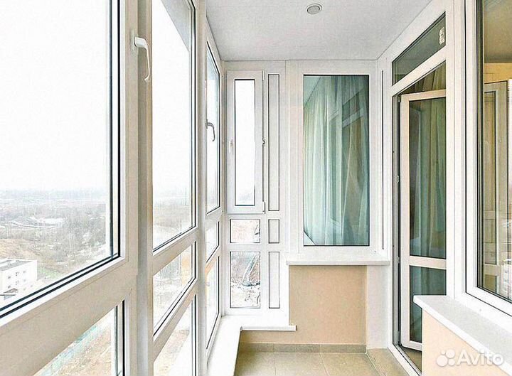 Остекление балконов и лоджий