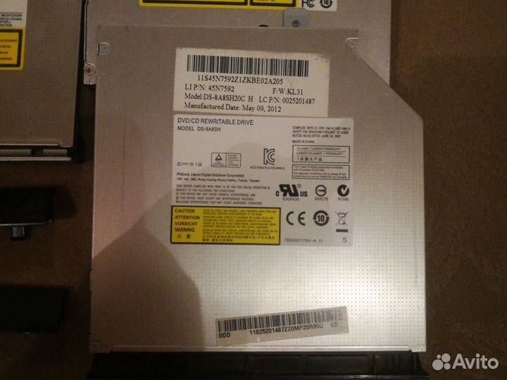DVD привод на ноут