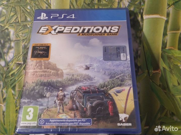 Expeditions a mudrunner game PS4 Рус версия