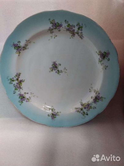 Круглое блюдо Кузнецов