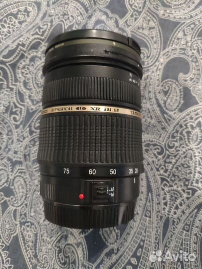 Tamron 28 75mm f 2.8 canon