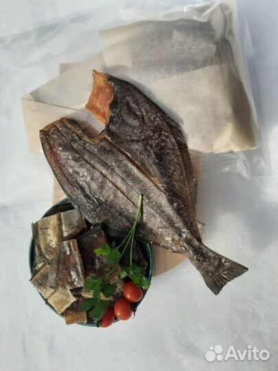 Отборная крупная вяленая камбала из мурманска