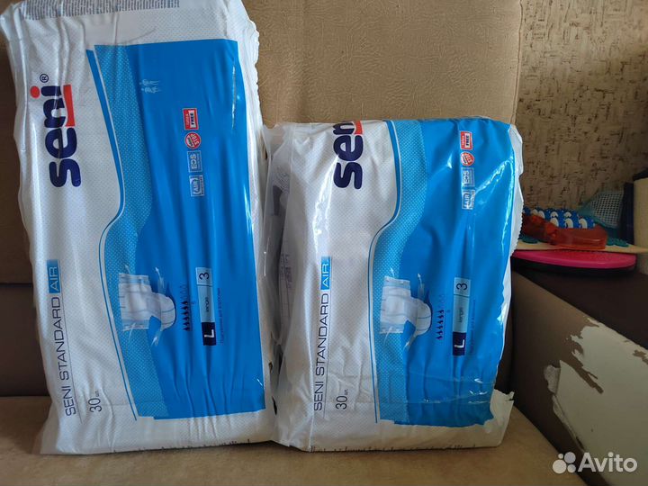 Памперсы для взрослых seni stendart
