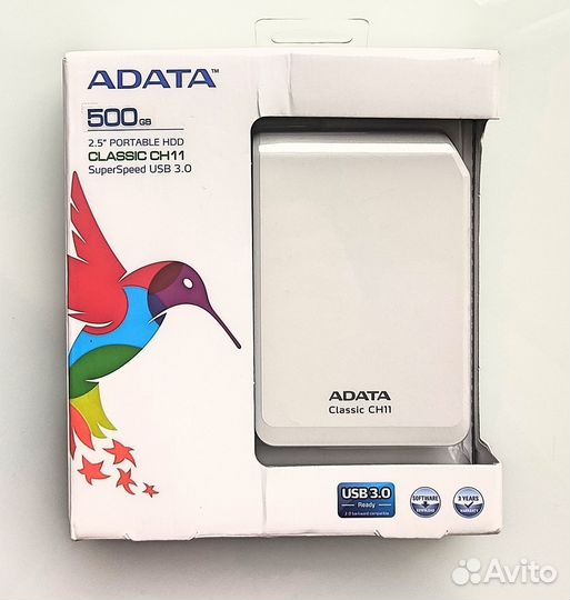 Внешний HDD adata Classic CH11 2.5