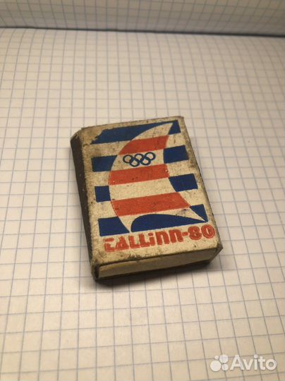 Спички tallinn-80 СССР олимпиада 1980 в Таллинне