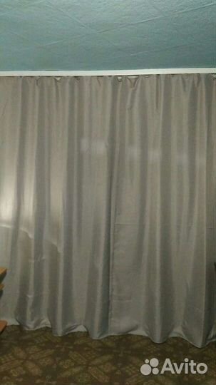Комплект новый : Тюль и шторы