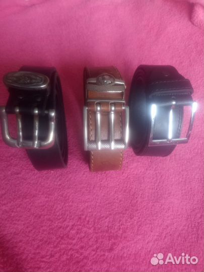 Ремень кожаный