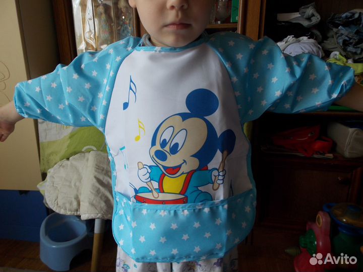 Фартуки для творчества для детей. Новые