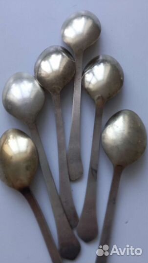 Мельхиоровые ложки чайные