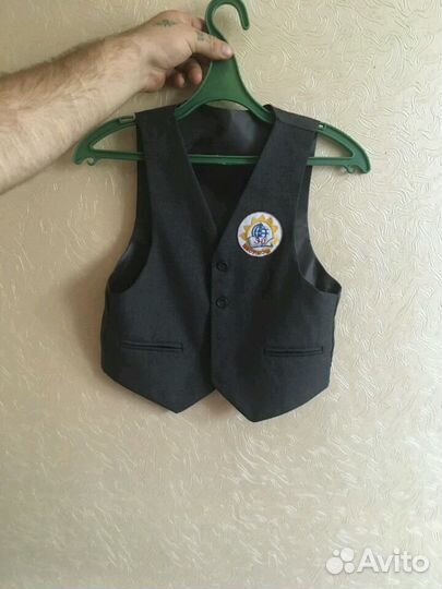 Школьный пиджак и жилетка