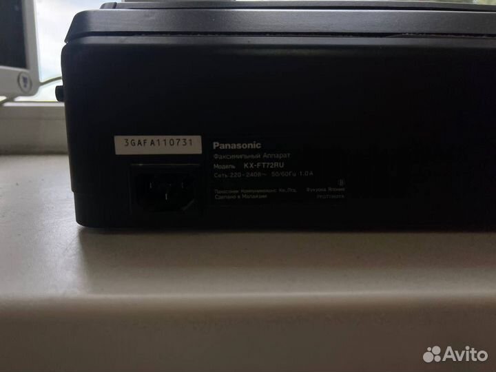 Факс panasonic kx ft72ru