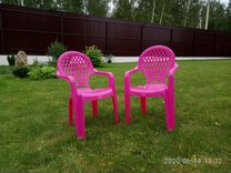 Кресло, пластиковое, детское, 37х35х57 см