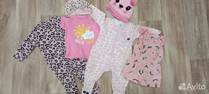 Вещи на девочку 68-74