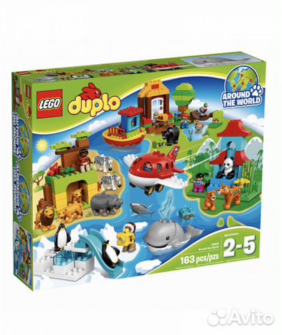 Lego duplo большой набор Вокруг света купить в Москве | Личные вещи | Авито