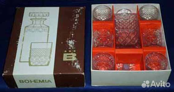 Сервиз Bohemia Чехословакия хрусталь