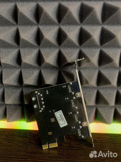 Контроллер PCI-Ex1 4xUSB 3.0 ST LAB