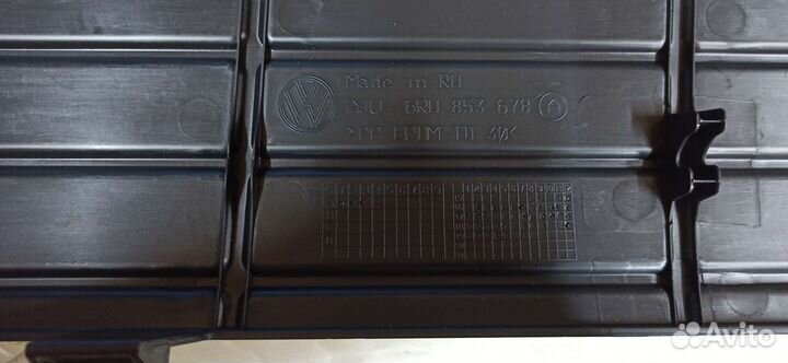 Зимняя накладка решетки радиатора polo седан