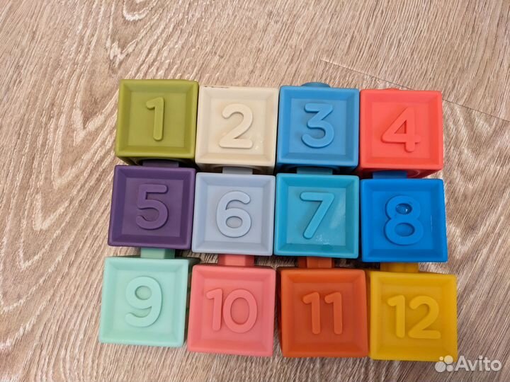 Кубики резиновые