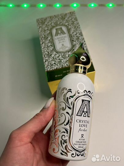 Crystal Love For Her Attar Collection