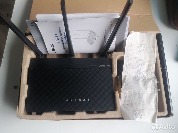 Wifi роутер asus AC750