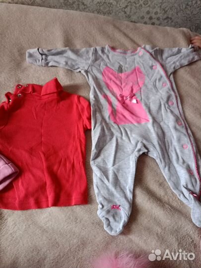 Вещи пакетом для новорожденной девочки