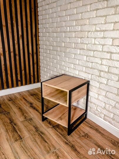 Тумбочка прикроватная лофт