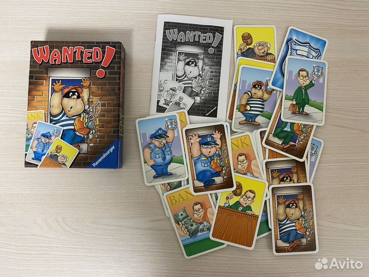 Карточная игра Макдональдс, Wanted, Мемо