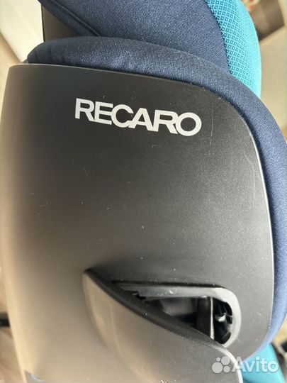 Детское автокресло recaro OptiaFix Xenon Blue