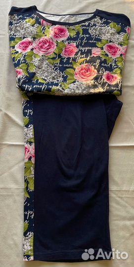 Костюм домашний жeнский новый 58