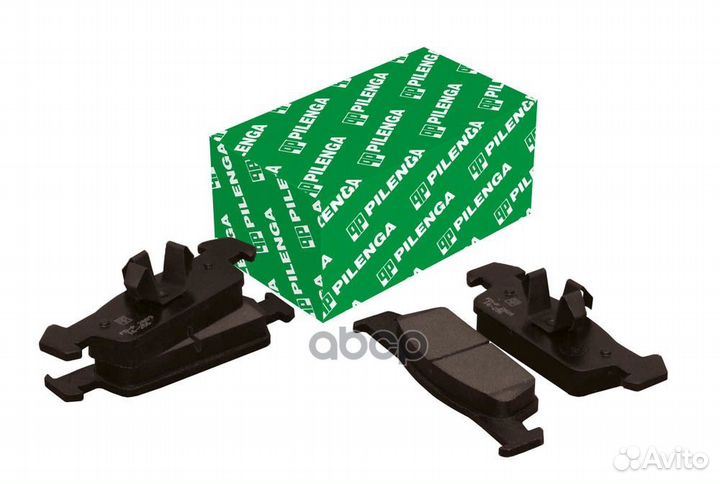 Колодки тормозные дисковые перед, прав, лев
