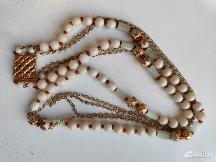 Бусы винтаж чешские и СССР