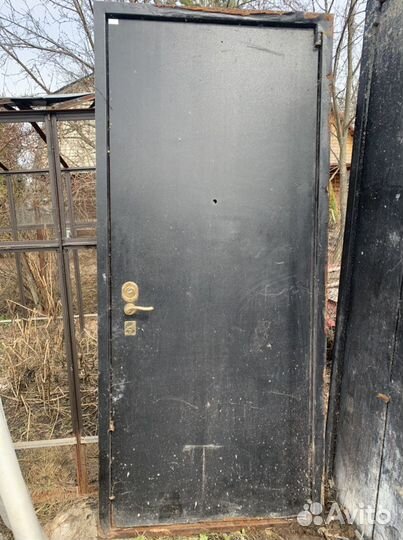 Двери металл бронь 2.3x1м 2.3x1.3м