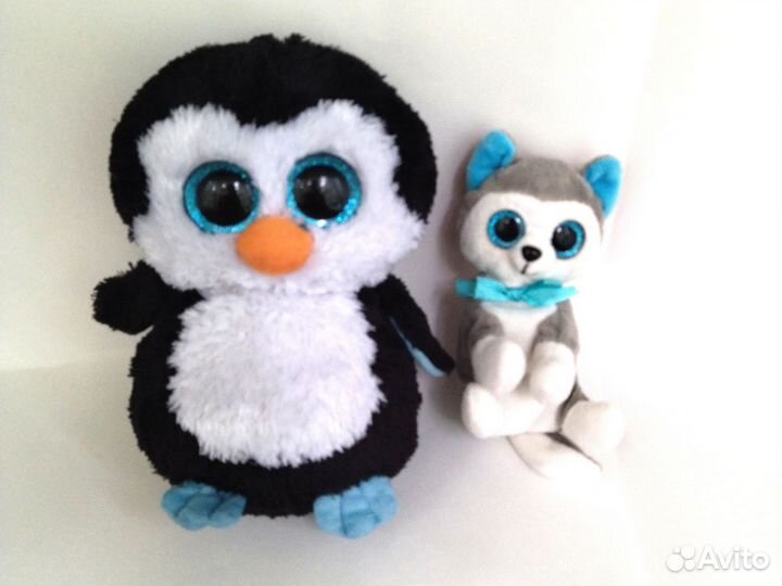 Мягкие игрушки глаза стики пакетом