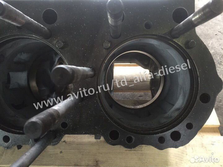 Блок цилиндров ямз 6582 разд. гбц. в отл сост