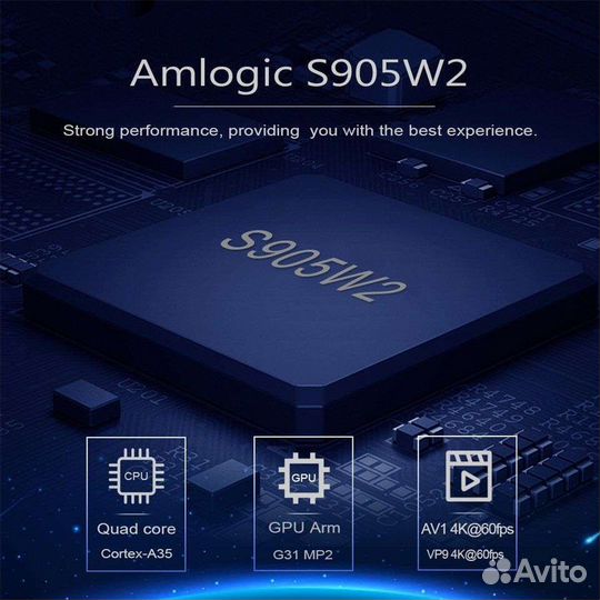 Смарт тв-приставка T95W2 2/16Гб