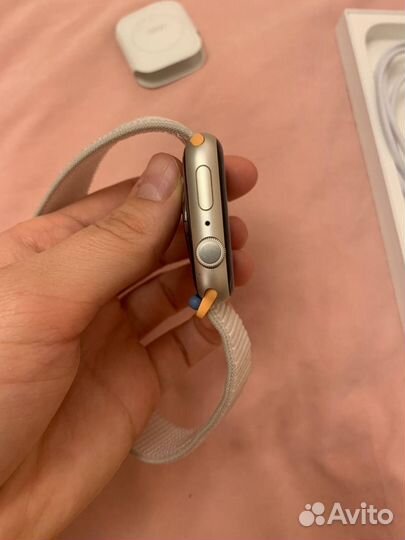 Часы apple watch 9 45mm 100акб