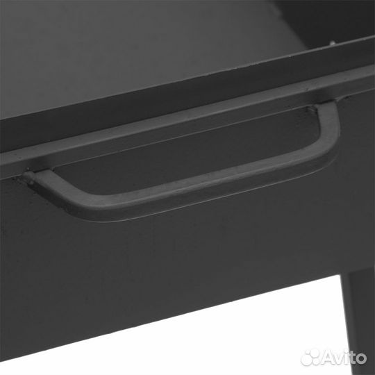 Мангал дачный 60 см., на 9 шампуров, съемные ножки